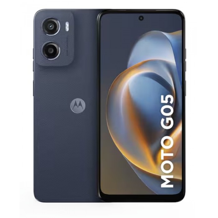 Oferta Relâmpago Celular Motorola Moto G05 Grafite 256GB, 4GB RAM + 8GB Ram Boost e Camera 50MP com AI Bateria de 5200 mAh Tela 6.7"